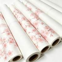 Rouleau de toile polyester compatible avec les imprimantes à jet d'encre, 115 g/m², blanc mat, imperméable, support d'impression numérique