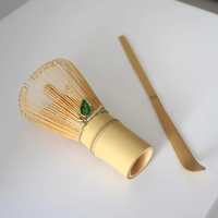 Fouet à matcha en bambou avec logo personnalisé, pendentif breloque, cuillère à matcha Chashaku, emballage personnalisé, coffret cadeau pour cérémonie du thé japonaise