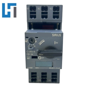 โมดูลเบรกเกอร์ป้องกันมอเตอร์แบบใหม่ รุ่น 3RV2011-1CA20 ตัวควบคุมการโปรแกรม PLC 3RV20111CA20 มีสินค้าในสต็อก - Product Image 1