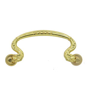 Zinklegierung Vintage Goldbeschichtete Moderne Schubladengriffe für Schränke, Kommoden, Holzvitrinen und Schubladen - Product Image 3