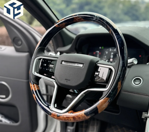<span class=keywords><strong>Volante</strong></span> de Cuero Completo de Entrega Rápida para Land Rover Discovery 2014-2020, <span class=keywords><strong>Volante</strong></span> para Range Rover Sport - Product Image 2
