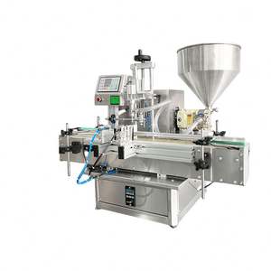 เครื่องบรรจุของเหลวอัตโนมัติแบบสายพานลำเลียงสำหรับน้ำผึ้ง เบียร์ ครีม แอลกอฮอล์ นม เครื่องดื่ม เครื่องสำอาง น้ำยาบ้วนปาก - Product Image 6