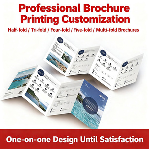 Bán buôn tùy chỉnh kích thước 2 3 4 lần trong một nửa tùy chỉnh giấy thực hiện công ty <span class=keywords><strong>flayers</strong></span> quảng cáo tờ rơi menu Áp phích in ấn Cuốn Sách Nhỏ - Product Image 6