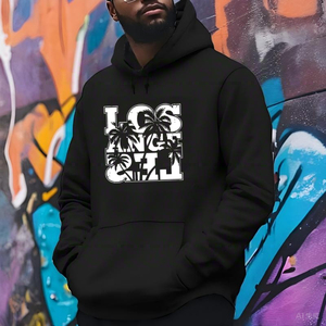 Sweats à capuche à séchage rapide écologiques imprimés de haute qualité de couleur unie Vente en gros Logo personnalisé Automne Hiver Sweat-shirts pullover pour hommes - Product Image 1