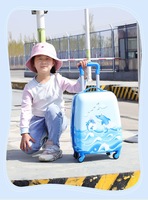 Valise enfant 18 pouces à roulettes, motif licorne mignon, prix usine, pour filles - Meilleure vente