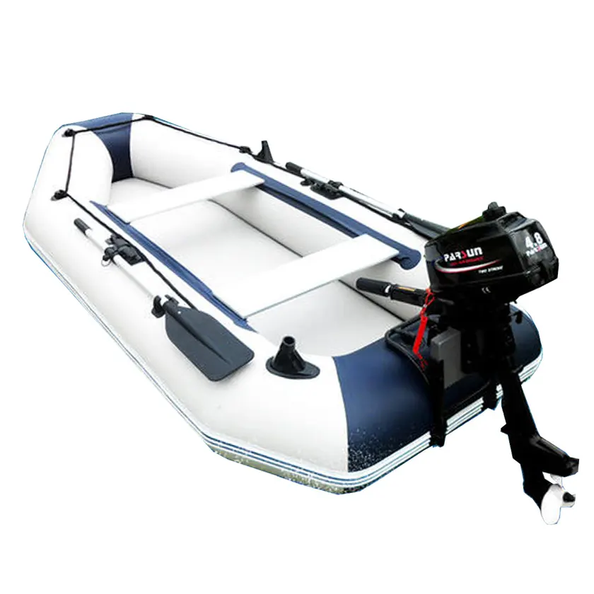 Barco inflable rígido con certificado Ce, material de pvc, con esterilla de aire, suelo para barco de pesca