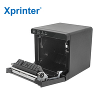 Xprinter Impresora Térmica de Recibos, Impresora POS de 80mm, Compatible con Código QR, Máquina de Impresión de Billetes de Restaurante