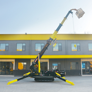 <span class=keywords><strong>Grue</strong></span> araignée <span class=keywords><strong>mobile</strong></span> sur chenilles de 1,2T à 14 tonnes, alimentée au diesel, pour travaux en extérieur et tout-terrain - Product Image 5