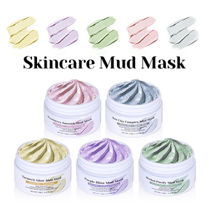 Masque d'<span class=keywords><strong>argile</strong></span> <span class=keywords><strong>rose</strong></span> à la montmorillonite pour peaux foncées, marque privée, exfoliant à la bentonite, masque de boue - Product Image 5