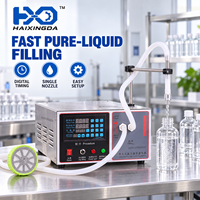 Machine de remplissage automatique de bouteilles de bureau à commande numérique, remplisseuse à buse unique pour les contenants de boissons, détergents et parfums