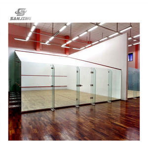 Court de <span class=keywords><strong>squash</strong></span> de haute qualité Double court de <span class=keywords><strong>squash</strong></span> terrain de sport Hardball multifonctionnel Double multifonctionnel Double - Product Image 4