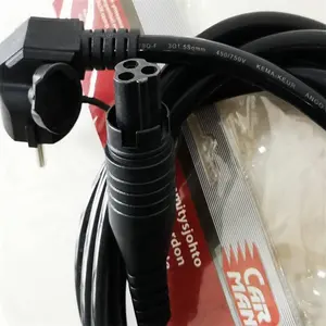 Voor Nordic Landen Power Kabel Koude Anti-Wrijving Kabel Calix Plug H07BQ Energie Verwarming 3G1.5mm2