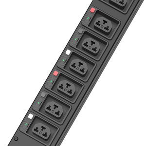 工場直送 油圧式磁気回路遮断器付きメータ付きコンセントスイッチングラックPDU 産業用制御 インテリジェント 34.5KW 48A - Product Image 3
