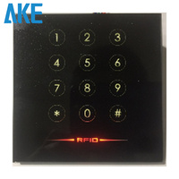 Lector RFID de Doble Frecuencia AKE, Control de Acceso Wiegand, Teclado Inteligente para Puerta, ABS, Protocolo ISO 18000-6C/14443A, Protección por Contraseña