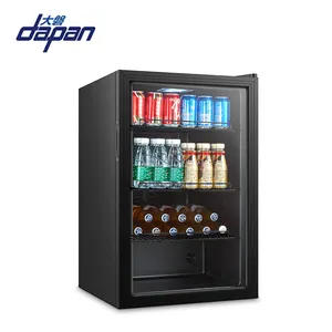 Homesun Custom Ce Glazen Deur Koeler Minibar Drinken Koelkast, Glazen Deur Mini Koelkast