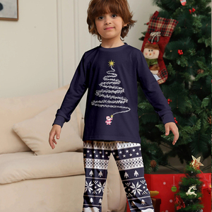 Pijama Vermelho de Natal para Homens, Conjuntos de Roupas para Casais, Pijamas Femininos Combinando para a Família - Product Image 3