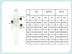 XXXX плюс размер купальник пляжная одежда оверсайз купальник с высокой талией треугольные брюки бикини - Product Image 6