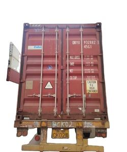 ราคาขนส่งตู้คอนเทนเนอร์ 40hq ตู้คอนเทนเนอร์ 40hq ขนาด 20 ฟุต 40 ฟุต 40hq มือสอง - Product Image 1