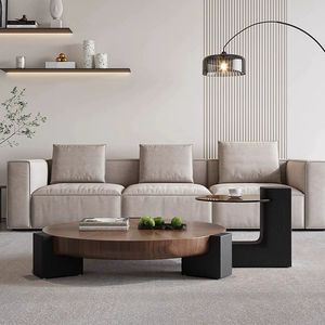 <span class=keywords><strong>Tavolino</strong></span> <span class=keywords><strong>da</strong></span> Caffè di Lusso alla Moda Set Tavolini Moderni Rotondi di Design per Soggiorno Arredamento Casa - Product Image 5