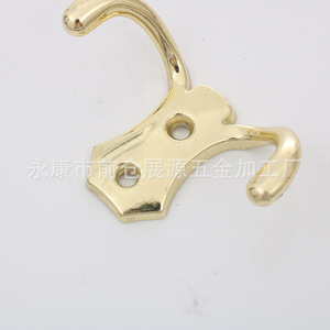Modern Minimalist Gold Robe Hook Zinc Alloy <b>Wall</b> Mounted Coat Hanger Bathroom Bedroom Hardware Accessory Style 1 - Product Image 3