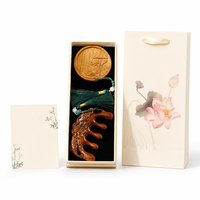 Coffret Cadeau en Bois de Style Chinois pour la Fête des Enseignants, Mères, Filles, Personnes Âgées Étrangères - Souvenir Pratique et Significatif Fabriqué en Chine