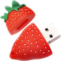 Gitra Fruits Clé USB Clé USB Clé USB Ananas Carotte Banane Fraise Stylo Cadeau Stockage de données U Disk