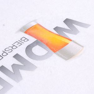 Venta directa de fábrica, barato y venta caliente logotipo personalizado serigrafía blanca bolsa de bambú promocional - Product Image 5