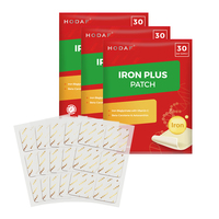 Produits les plus vendus 2025 Energy Boost Supply Transdermal Auto-Adhesive Iron Plus Topical Patch