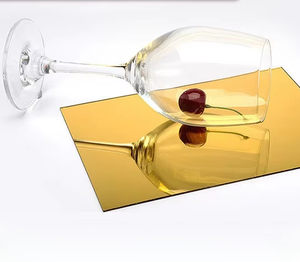 Tùy chỉnh 4ft x 8ft 3 mét PMMA PS Pet Laser Cut vàng bạc Acrylic gương bảng điều chỉnh/Acrylic gương Hội Đồng Quản trị/Acrylic tấm gương - Product Image 5