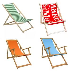 Sedia a <span class=keywords><strong>Sdraio</strong></span> Pieghevole in Legno Personalizzabile con Logo, Disponibile in Arancione, Rosso, Bianco e Giallo, Dimensioni Personalizzabili - Product Image 5
