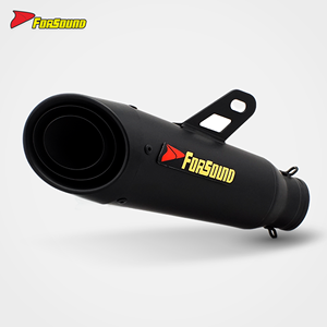 Tubo de escape RS para motocicleta para locomotora, sección trasera SC colgante alta, modelos compatibles <span class=keywords><strong>MT09</strong></span> R6 GSX Z900 NK XMAX <span class=keywords><strong>KTM</strong></span> - Product Image 2