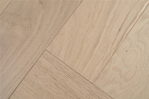 Planchers en <span class=keywords><strong>bois</strong></span> d'ingénierie à chevrons en chêne blanc, <span class=keywords><strong>bois</strong></span> d'ingénierie écologique pour cuisine et salon - Product Image 5