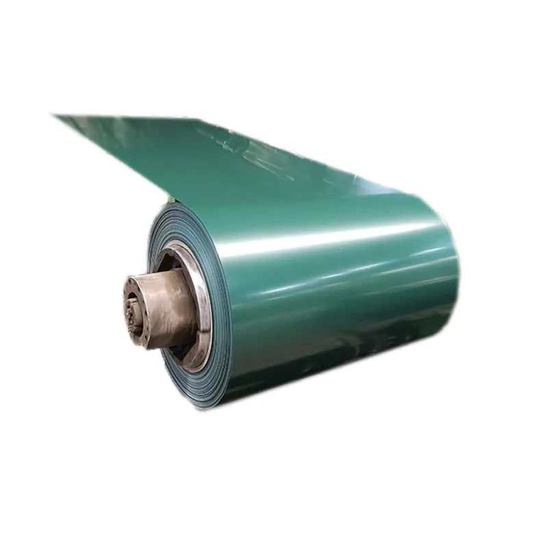 Ppgi bobinleri renk kaplı oluklu çelik bobin ral9006/üretici tam formu
