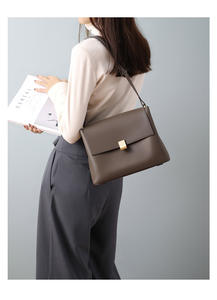 Bolsos cruzados de cuero genuino de lujo de moda de diseñador de lujo bolsos de hombro para mujer - Product Image 6