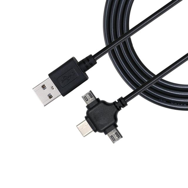 Micro Data Phone 3.0 Charging Type C a Cord Multifunction Otg Multiple Charger Retractable 31 Fast Charge 3 in 1 Usb Cable