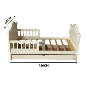 <span class=keywords><strong>Lit</strong></span> d'enfant moderne 130*70cm, cadre de <span class=keywords><strong>lit</strong></span> pour tout-petits, <span class=keywords><strong>lit</strong></span> en bois massif, berceau pour bébé avec rangement pour 3-8 <span class=keywords><strong>ans</strong></span> - Product Image 6