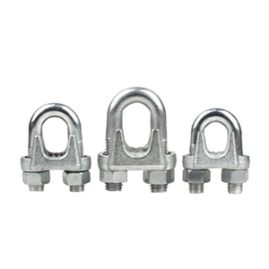 Serre-câbles <span class=keywords><strong>en</strong></span> acier au carbone robuste, zingués, métriques et <span class=keywords><strong>en</strong></span> pouces - Product Image 1