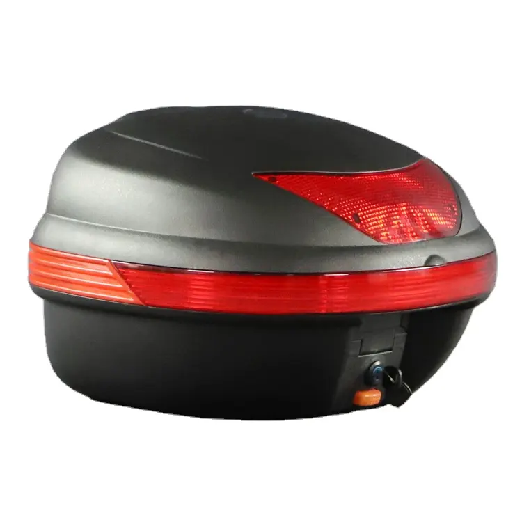 Wholesale Borske Factory 28L PP Motorcycle Motorbike Scooter Tail Rear Top Box Cases for Honda Vespa Yamaha Tail Rear Top Box