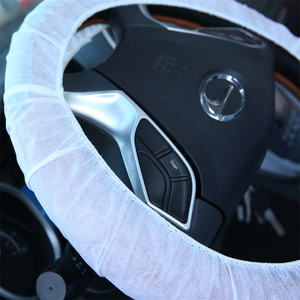 <span class=keywords><strong>Couvre</strong></span>-<span class=keywords><strong>volant</strong></span> de voiture non tissé épaissi <span class=keywords><strong>jetable</strong></span> au détail en gros pour l'automobile - Product Image 2