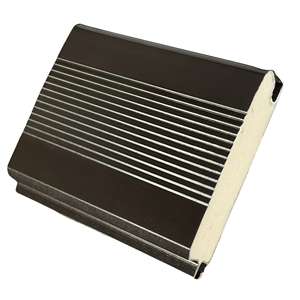 Porte de <span class=keywords><strong>garage</strong></span> <span class=keywords><strong>à</strong></span> enroulement en aluminium haute résistance, finition moderne, pour villa extérieure, résistante <span class=keywords><strong>à</strong></span> la corrosion, manuelle/électrique, vente chaude Afrique 77mm - Product Image 1