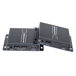 Extensor HD 4K de hasta 100 m con KVM USB-A y Control IR Bidireccional a través de Ethernet CAT6 - Product Image 1