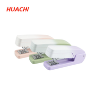 Agrafeuse manuelle standard HUACHI, capacité de 26/6 feuilles, 20-25 feuilles, en plastique, modèle 560, 122x57x36mm, 93g, profondeur de pliage 60mm