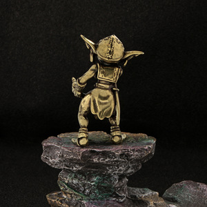Ornements en laiton Monstre Gobelin Aventure Fantastique Équipe Tueur Chasseur Créatif Fait main Cadeau Lot en vrac Décoration Collection - Product Image 5