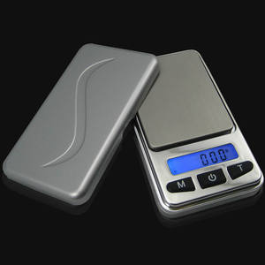 Mini báscula electrónica para joyería, 500g, 0,1g, pantalla Lcd de precisión, balanza portátil para pesar oro, té, materiales medicinales - Product Image 3