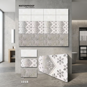 Carreaux muraux en céramique 3D numériques style Irak 30x60cm (300x600mm) pour salle de bain, dernière collection, prix usine, stock disponible, mosaïque murale - Product Image 5