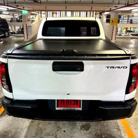 Bâche de benne manuelle rétractable robuste, étanche et verrouillable pour Toyota Travo Pickup Truck