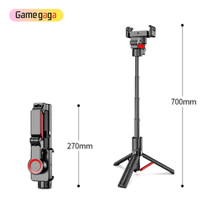 ไม้เซลฟี่แบบขาตั้งกล้อง C10 พร้อมระบบติดตามอัตโนมัติ หมุนได้ 360 องศา °   อุปกรณ์กันสั่นแบบมือถือพร้อมรีโมทคอนโทรลสำหรับวิดีโอบล็อกและไลฟ์สตรีมมิ่ง 700 มม. - Product Image 2