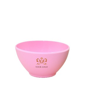 Tazón de silicona para mascarillas, tazón para mezclar de calidad alimentaria de 90 ml para mascarillas faciales DIY con varilla, rosa, azul, verde, amarillo, blanco - Product Image 3