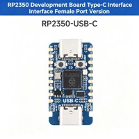 Waveshare) RP2350-USB-A Papan Pengembangan Mini USB Waveshare Berbasis Mikrokontroler Raspberry Pi Dual-core Dual-architecture