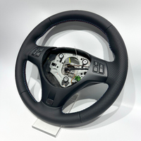Volant de voiture en cuir suédé haut de gamme, vente directe d'usine, pour BMW E90 E91 E92 E93 E82 E88 E87 M3, volant sport